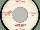 VI-COUNTS Wipe Out / Shootin' the Pier 45rpm Vi-Tone 1962 surf garage