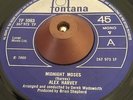 LISTEN - ALEX HARVEY - MIDNIGHT MOSES - MOD FREAKBEAT 45RPM - FONTANA ORIGINAL