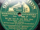 1017/ PAUL GODWIN-Franz Baumann-My blue heaven-Ich nur und du u. Baby- Schellack