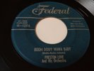 PRESTON LOVE Boom Diddy Wawa Baby FEDERAL 12216 Org 1955 R&B 45 RARE