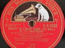 Busch SQ. Beethoven (Quartet op. 131). HMV DB 8332-6 (5). NM, original album