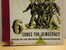 6 Songs For Democracy 78 Rpm Album Set 3 Disks+Booklet Paul Robeson Ernst Busch