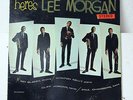 LEE MORGAN-HERE'S ON VEE JAY JAZZ LP-ART BLAKEY, WYNTON KELLY, CLIFFORD JORDAN