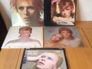 5 DAVID BOWIE 1970s LPs Hunky Dory Young Americans, Space Oddity, Pinups, A Sane