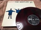Beatles HELP  Japan 60's LP RED WAX ODEON (OP-7387)