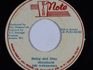 Reggae 45 MELODIANS/SUPERSONICS Swing & Dine / Black Man Kingdom on High Note