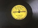 CARL PERKINS BLUE SUEDE SHOES  SUN RECORD 78 rpm
