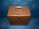 Heavy Duty Metal 78rpm Vinyl Record Case/Holder Vintage Holds 50 - 10