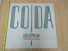 LED ZEPPELIN: CODA 1982 UK Press Vinyl SWAN SONG Gatefold LP A0051