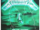 METALLICA Ride the lightning GREEN COVER MISPRINT french 1984 bernett LP