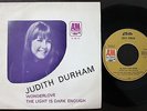 JUDITH DURHAM SINGLE MADE IN PORTUGAL 45 PS 7 *WONDERLOVE* A&M RECORDS