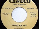 GLEN CAMPBELL & GLEN-AIRES 45 Dreams For Sale / I've Got To RARE ROCKABILLY dm38