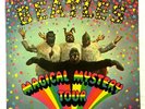 BEATLES MAGICAL MYSTERY TOUR Rare UK 2-EP SMMT 1 Solid Center Blue Lyric Pages