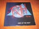 RH FACTOR - CRIES OF THE NIGHT 1988 US PRIVATE SEALED PARADOXX IMAGE MESSIAH