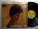 ANN RICHARDS ann man  - NM/VG++ SHRINK STEREO harp label ATCO 33-136 jazz vocal