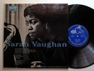 SARAH VAUGHAN s/t - NM/VG+ DG MONO BLUE BACK large drummer 1st EMARCY 36004 jazz