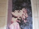 MADONNA RARE BEACH TOWEL TRUE BLUE 1996 BOY TOY INC ROCKEXPRESS TM