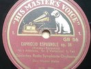 A26 HMV GB 56 - 57 RIMSKY KORSAKOV CAPRICCIO ESPAGNOLE MALKO 2 x 78 RPM