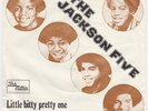 JACKSON 5 Little Bitty Pretty One  Denmark 45 STUNNING Michael Jackson
