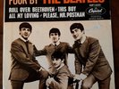 THE BEATLES-45-ORIGINAL-CAPITOL-EAP 1-2121-4 SINGLE 45-ALL MY LOVING,PLUS 3-LOOK