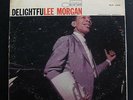 Lee Morgan - Delightfulee LP VG+ BST 84243 Liberty Blue & White Vinyl Record