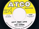 CORDS ain't that love / i'll do just what HEAR  EX/M- 60s GARAGE beat MOD psych