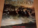 Bathory Blood Fire Death UK Original 1st Press Flag 26 1988 LP Gatefold Sleeve