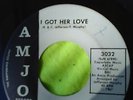 45 RPM/R&B/POP,SOUL/SURF/ROCKABILLY/AMJO 3032,TURF TYDELL, POOR ME/I GOT HER LOV