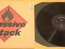MASSIVE ATTACK - BLUE LINES LP VINYL RARE 1991 CIRCA WILD BUNCH EX / VG+ WBRLP 1