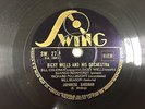 DICKY WELLS Feat DJANGO REINHARDT Japanese sandman FRENCH 78 RPM SWING SW 27 EX