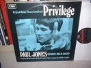 OST Privilege composed by Mike Leander Paul Jones  George Bean Group Orig UK HMV