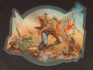 Iron Maiden soldier shaped picture disc The Trooper cw Cross Eyed Mary 1983