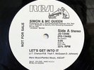 SIMON & MCQUEEN-LET'S GET INTO IT - WLP ON RCA VICTOR BOOGIE SYNTH 12