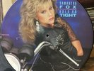 Picture Vinyl Samantha Fox Hold On Tight NEAR MINT Jive