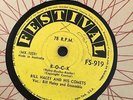 BILL HALEY & HIS COMETS: R-O-C-K/ Saints Rock n Roll- 78rpm 10