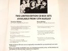 THE CURE - Assemblage / Cure - Uk Promotional Card instore shop info only