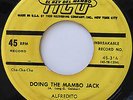 ALFREDITO - Doing The Mambo Jack/Cha Cha Baby - RARE Latin 45 on TICO