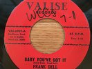 FRANK DELL - Baby You've Got It/Need - Northern Soul 45 on VALISE - VG++