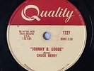 HEAR  RARE Rock 'N Roll 78 CHUCK BERRY Johnny B Goode/Around 'N Around QUALITY