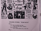 ROLLING STONES: Some Boys 45 (PS, black vinyl blank green labels track A1 actua
