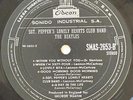 THE BEATLES -  Sgt. Pepper's /  NICARAGUA PRESS LP / Black Odeon Label