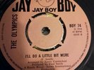 NORTHERN SOUL - THE OLYMPICS - JAY BOY UK