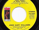 Crossover Soul 45 JOHN GARY WILLIAMS Whole Damn World Is Going Crazy/Ask Lonely
