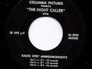 Mod Halloween Horror Movie Radio Spot 45 THE NIGHT CALLER Hear Rare