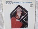 Pulp Sorted For E's & Wizz/ Mis-Shapes 2 Track Blue Vinyl 7