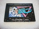 Michael Jackson Captain EO Japan Disneyland Phone Card in folder