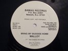 Malloy Bring my Buddies Home rare promo disco boogie 12