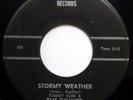 TOMMY BURK & THE COUNTS 45 Stormy Weather / True Love's Gone DOO WOP dm361