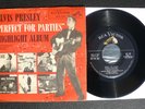 EP Elvis Presley - Perfect For Parties - USA RCA Promo