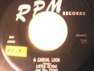 45rpm doowop  A Casual Look by Little Clydie and The Teens